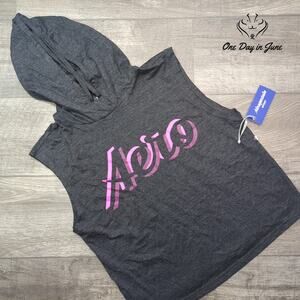 Aeropostale Hooded Short Sleeve Tee Shirt Size M